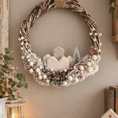 Handcrafted Christmas wreaths