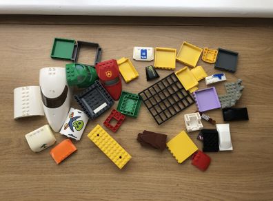 lego - Mixed vehicle parts - 247 grams.