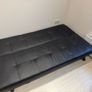 Black Sofa Bed Image 2