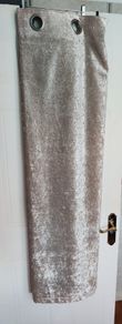 Velvet curtains