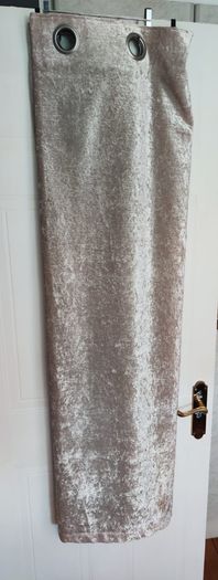 Velvet curtains