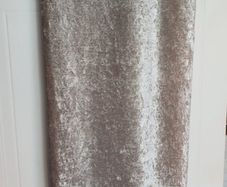 Velvet curtains