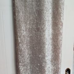 Velvet curtains