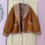 Reduced Shein Faux Fur and Faux Suede Short Jacket UK 12-14 Image 5