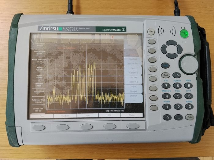 Anritsu MS2721A 100kHz to 7.1GHz Spectrum Analyser