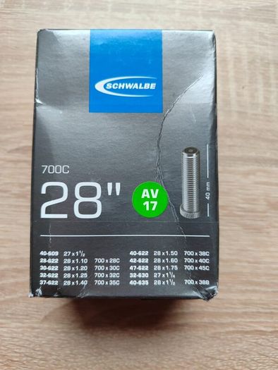 Inner Tube Schwalbe 28 x 1.2-1.75