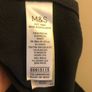M&S black fleece pyjama bottoms (36-38/33) Image 3