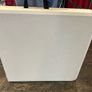 White Folding Adjustable Height Table 120 x 60 cm Image 4