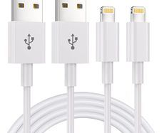 2Pack 1.8M iPhone Charger Cable [Apple MFi Certified] Lightning to USB Cable Lead 6 Foot, 2.4A Fast Charging Cable for iPhone 14 13 12 11 Pro Max XS XR X 8 7 6 Plus 5, iPad and iPod