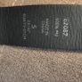 Dark brown leather belt Image 3