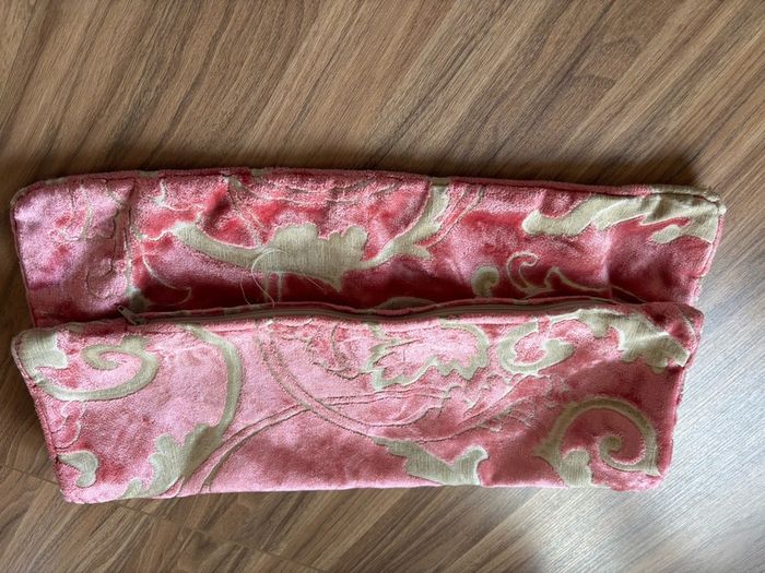 5 Handmade Cushion Covers Pink, Teal & Neutral
