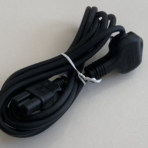 Server Power Cable, C15, IEC to UK Plug | Black