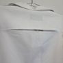 Jane Lushka White Ann Blouse Cropped Cut Out Back Cotton Shirt S Image 8
