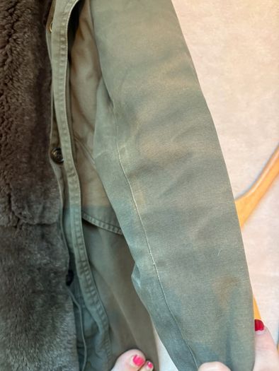 Stunning Woolrich Khaki Parka