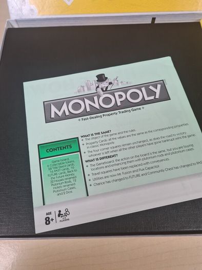 Monopoly Back To The Future Trilogy Edition 2016 100% Complete