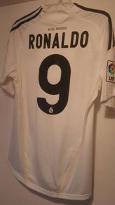Rare Ronaldo 2009 Real Madrid Home Jersey Vintage Size S