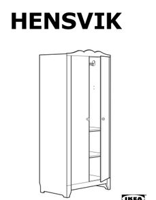 Hensvik ikea wardrobe