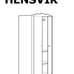 Hensvik ikea wardrobe
