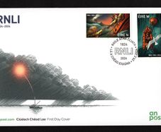2024 Ireland Bicentenary Royal National Lifeboat Institution (RNLI) Commemorative Stamp An Post First Day Cover (FDC)