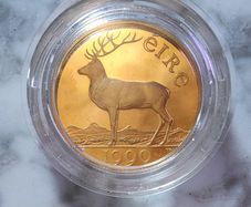 Ireland 50 Irish Pound (ECU) Gold (.917) Proof Coin 1990 - EEC Council Meeting in Dublin