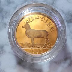 Ireland 50 Irish Pound (ECU) Gold (.917) Proof Coin 1990 - EEC Council Meeting in Dublin