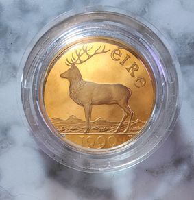 Ireland 50 Irish Pound (ECU) Gold (.917) Proof Coin 1990 - EEC Council Meeting in Dublin
