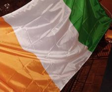 Ireland flag 5 x 3 ft For World Cup C.O.Y.B.I.G