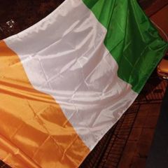 Ireland flag 5 x 3 ft For World Cup C.O.Y.B.I.G