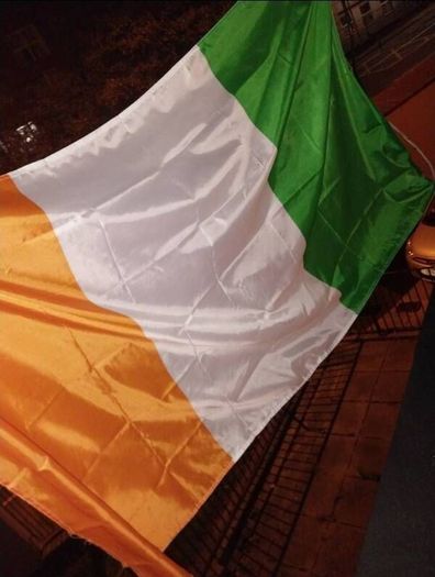 Ireland flag 5 x 3 ft For World Cup C.O.Y.B.I.G