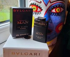 Bulgari Man in Black winter man perfume cologne new 5ml