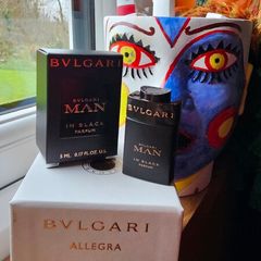 Bulgari Man in Black winter man perfume cologne new 5ml