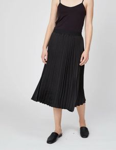 Theo + George Anna Black Pleated Skirt - Brand New - Size XS