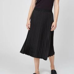Theo + George Anna Black Pleated Skirt - Brand New - Size XS
