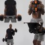 Dumbbells Weight Set - Adjustable 2-in-1 Dumbbell and Barbell Set for Exercise, Muscle and Strength Training - Weight: up to 15kg (FREE POSTAGE) Image 3