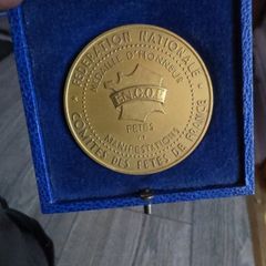Commerative Bronze Medal Coin award for French Revolution History in Paris - Mint Condition