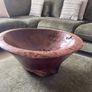 Large Antique Wood Turned Bowl Image 3