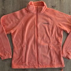 Columbia Pink/Salmon Fleece Size XL