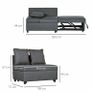 Convertible Single Sofa Bed Image 4
