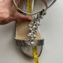 Jimmy  Choo crystal silver sandal size 4 /37 Image 8