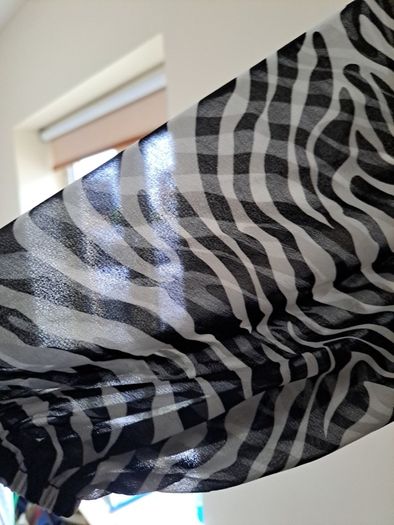 Dress midi size 12 zebra print Emily & Me