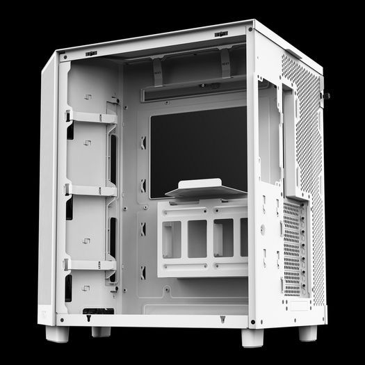 Nzxt H6 Flow Compact Dual Chamber pc case only with Box