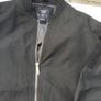 Bershka men's black bomber jacket Image 10