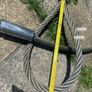 Crane lifting steel cable wire rope sling 24mm 2m long Image 2