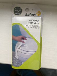 Child proof Safety lock for toilet