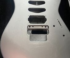 Fender Squier Showmaster fretboard body