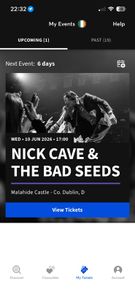 Nick Cave Tickets