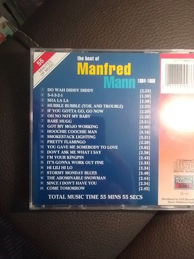 Manfred Mann CD  - The Best Of 1964-1966
