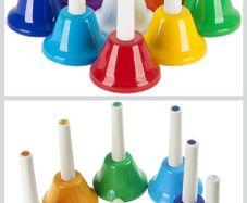 Metal Hand Bells Set Musical Instrument