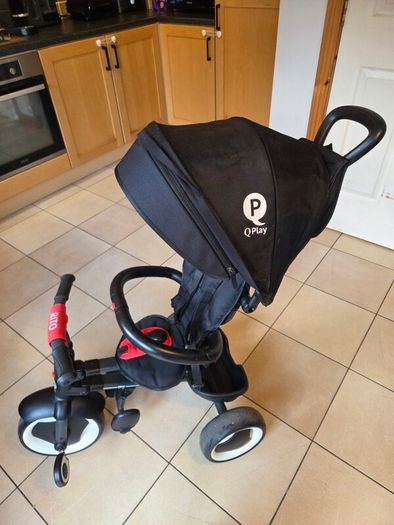 Q Play Tricycle + Free Rain Cover