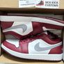 Air Jordan 1 Low White Bordeaux - Size UK9.5 Image 7